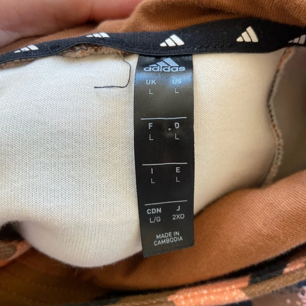 Adidas Allover Camouflage Hoodie